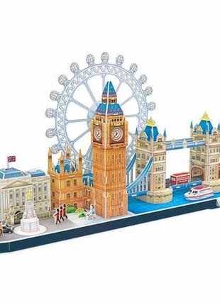 3d пазл cubicfun city line лондон (mc253h)