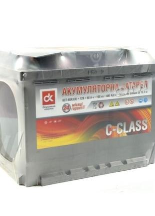 Аккумулятор 60ah-12v c-class (242x175x190),r,en480 r+правый дк