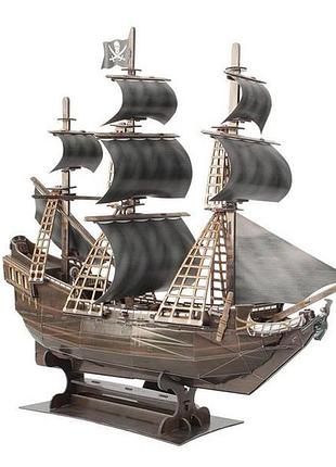 3d пазл cubicfun корабль месть королевы анны (t4005h)