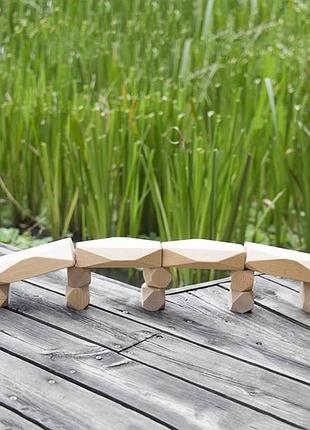 Дерев'яні блоки guidecraft natural play стоунгендж (g6772) 9