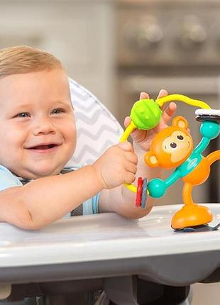 Брязкальце на присоску infantino дружок-подіп'янка (216267i)