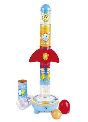 Игрушка hape ракета с мячиками (e0387) 4