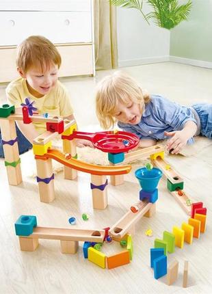 Конструктор-лабиринт hape marble run гоночная трасса 81 эл. (e1101)