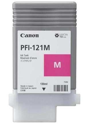 Чернила для принтера canon pfi-121 magenta 130 мл (6267c001aa)