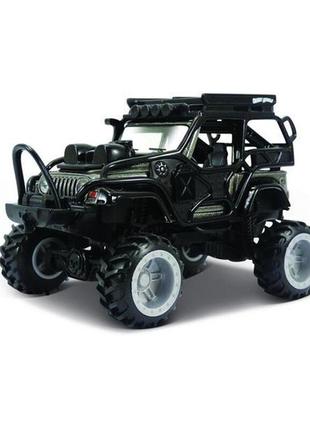 Автомодель maisto desert rebels 11 см jeep серый (21208 grey-j)