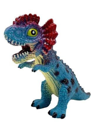Динозавр 7079-1 резиновый с пищалкой  вид 1