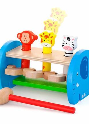 Стучалка viga toys зверята (50683) ll