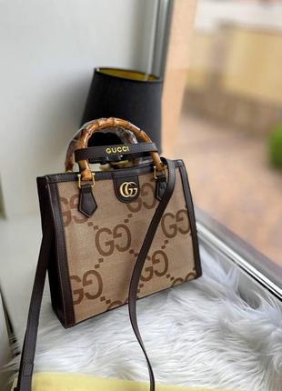 Класична жіноча сумка гуччі брендова жіноча сумка gucci формату а4 сумка люкс якості5 фото