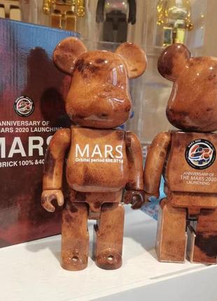 Коллекционная игрушка bearbrick mars 28см [400%]