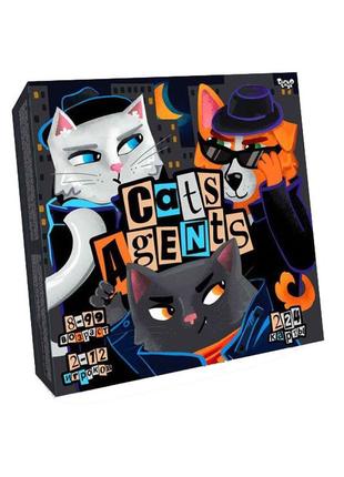 Розважальна настільна гра "cats agents" danko toys g-ca-01-01 рус1 фото