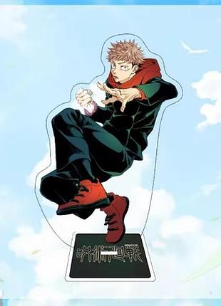 Фигурка персонаж юдзи итадори аниме магическая битва (jujutsu kaisen)
