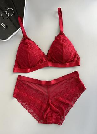 Мереживний комплект білизни