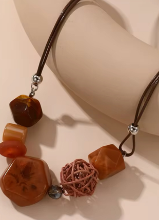 Ефектна комбінована прикраса кольє