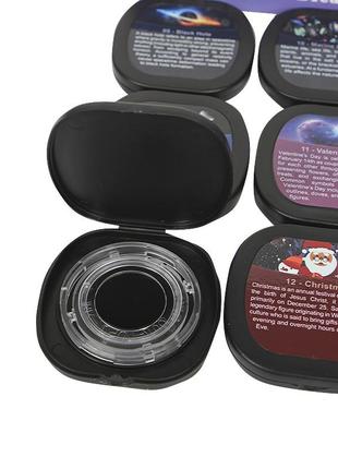 Проектор ночник ske-tkq01 dynamic meteor and galaxy projector 12 в 1 звездное небо 6...