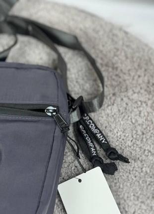 Барсетка cp company з лінзою сіра 🔥