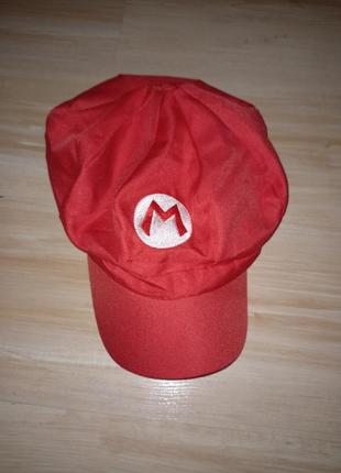 Кепка шапка супер марио super mario