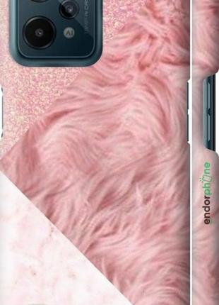 Чехол на realme c31 розовые текстуры "4343m-2593-8094", надежная защита для мобильных телефонов