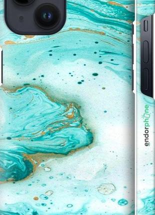 Чехол на iphone 14 мраморный "4895m-2648-8094", надежная защита для мобильных телефонов