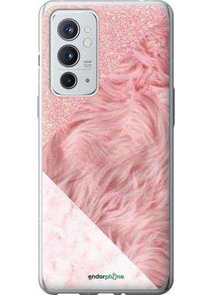 Чехол на oneplus 9rt розовые текстуры "4343u-2520-8094", надежная защита для мобильных телефонов