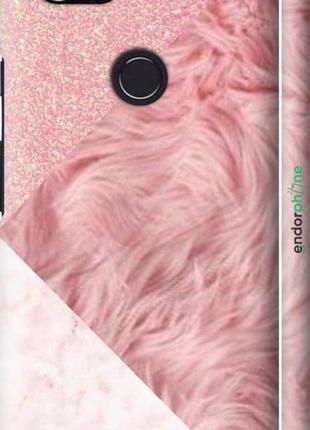 Чехол на google pixel 2 xl розовые текстуры "4343m-1643-8094", надежная защита для мобильных телефонов