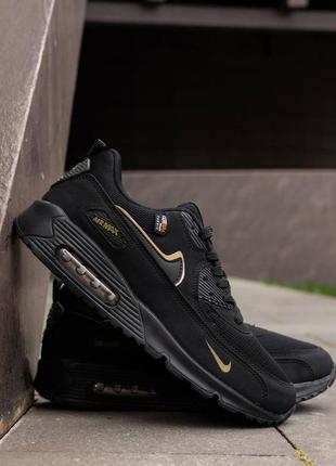 Nike air max 90 black gold 40