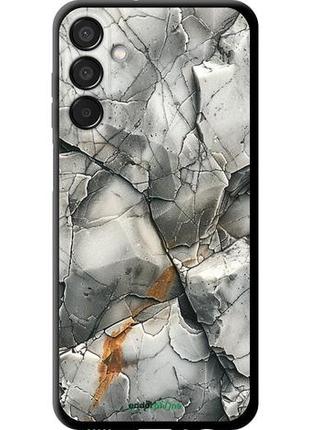 Чехол на samsung galaxy m15 серый мрамор "6041b-3684-8094", надежная защита для мобильных телефонов