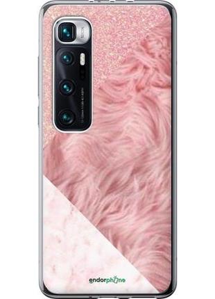 Чехол на xiaomi mi 10 ultra розовые текстуры "4343u-2064-8094", надежная защита для мобильных телефонов