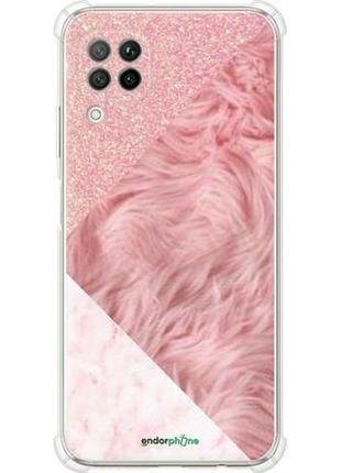 Чехол на huawei nova 6se розовые текстуры "4343sp-1823-8094", надежная защита для мобильных телефонов