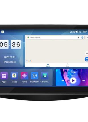 Магнитола lesko для mitsubishi grandis manual a/c 2003-2011 ips 9" 2/32gb carplay 4g gps prime грандис мануал
