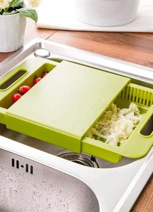 Mb пластиковий кошик у раковину для миття фруктів та овочів tm-124