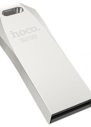 Флешка hoco usb ud4 64gb срібляста