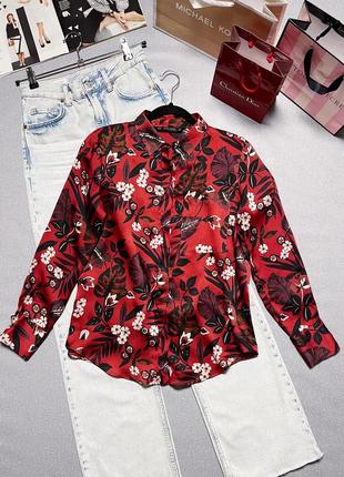 Шифонова блуза zara
