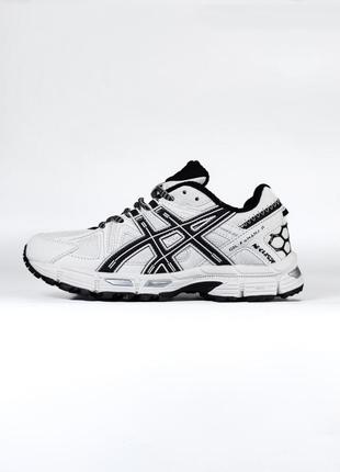 Кроссовки мужские scarpa da trail running per uomo di Asics termo white black