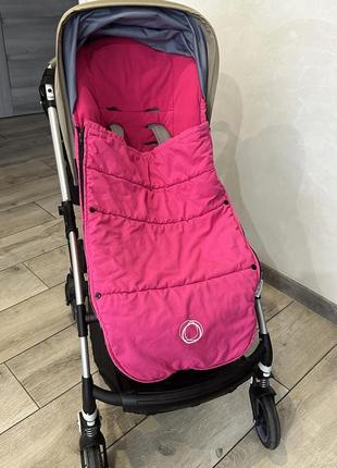 Флісовий конверт -футмуф для коляски bugaboo bee 3, 5, 6
