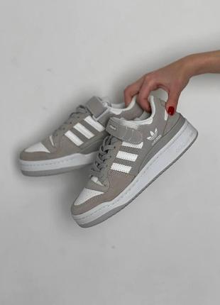 Adidas forum 84 low grey 36