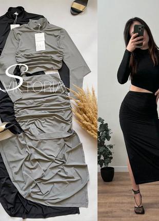 Платье платье миди zara
