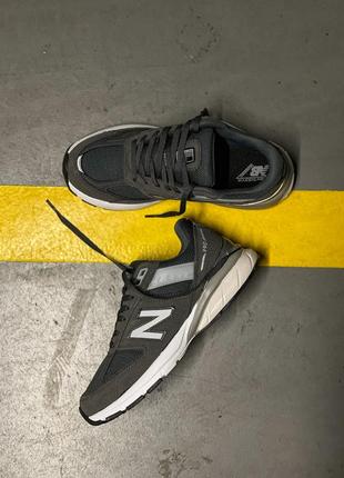 New balance 990 v5 silver 40