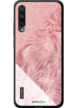 Чохол на xiaomi mi a3 рожеві текстури "4343b-1737-8094", надійний захист для мобільних телефонів