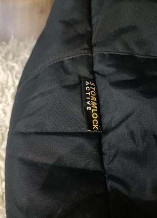 Удлиненная утепленная зимняя пуховая парка,пуховик jack wolfskin stormlock active размера м4 фото