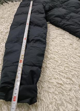 Удлиненная утепленная зимняя пуховая парка,пуховик jack wolfskin stormlock active размера м9 фото