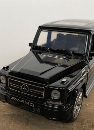 Модель автомобіля mercedes amg g65 масштаб 1:32 з фарами, що світяться|ціна-якість|2 фото