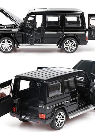 Модель автомобіля mercedes amg g65 масштаб 1:32 з фарами, що світяться|ціна-якість|9 фото