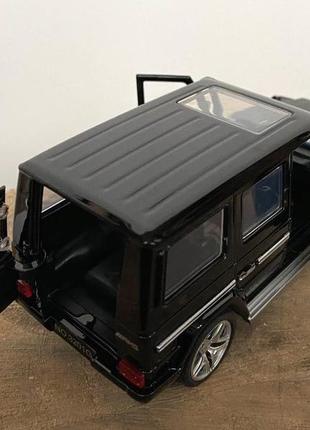 Модель автомобіля mercedes amg g65 масштаб 1:32 з фарами, що світяться|ціна-якість|6 фото