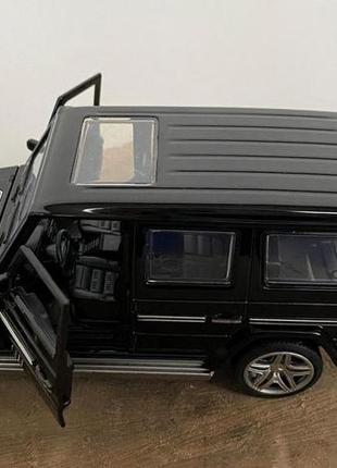 Модель автомобіля mercedes amg g65 масштаб 1:32 з фарами, що світяться|ціна-якість|3 фото