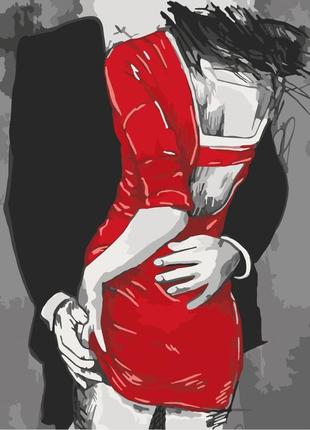 Картина по номерам "страсть на двоих" art craft 10307-ac 40х50 см