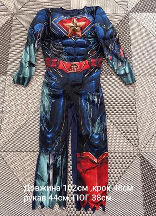 Костюм новорічний карнавальний капітан америка -халк-зомбі