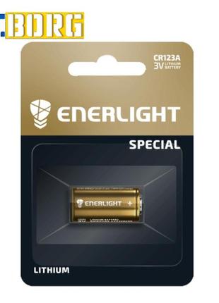 Батарейка литиевая enerlight lithium ndustrial cr123a, 3v, bli 1|ціна-якість|
