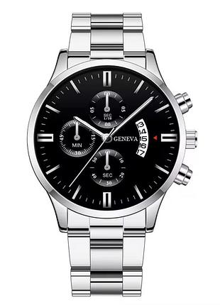 Чоловічий кварцевий годинник geneva mens|ціна-якість|