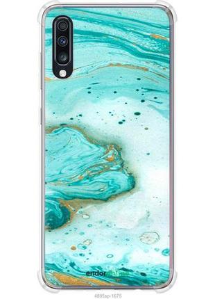 Чехол на samsung galaxy a70 2019 a705f мраморный "4895sp-1675-8094", надежная защита для мобильных телефонов