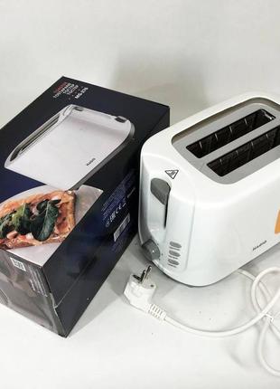 Тостер magio mg-276, вертикальный тостер для тостов, тостер для 2 гренок электрический